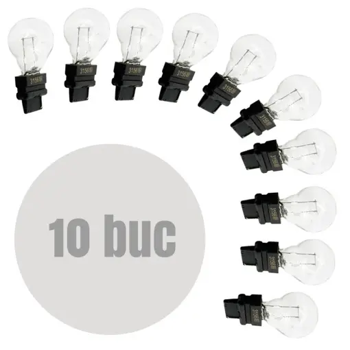 Bec auto 3156 12V 21W - set de 10 - CARGUARD Reducere de preț