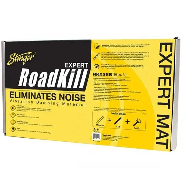 Retur ușor Material insonorizant auto Stinger RoadKill Expert, 9 coli, 3,34 mp