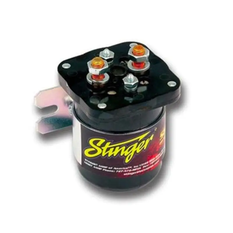 Releu izolator baterie auto Stinger 200A pentru sistem audio Chilipir