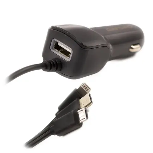 Încărcător universal cu încărcare rapidă Type-C - Micro-USB, iPhone - CARGUARD Cel mai vândut