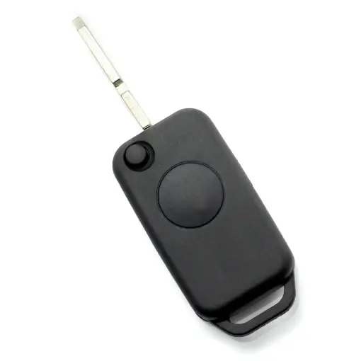 Reducere de preț Mercedes Benz - Carcasa tip cheie briceag cu1 buton, lama 4 "piste"