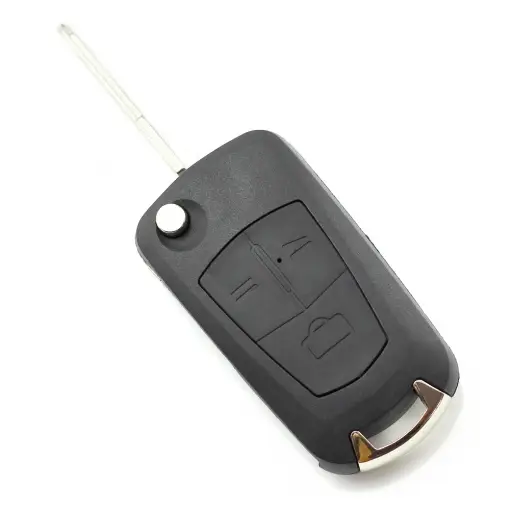 Super ofertă Opel - Carcasa tip cheie briceag cu 3 butoane, lama pe dreapta