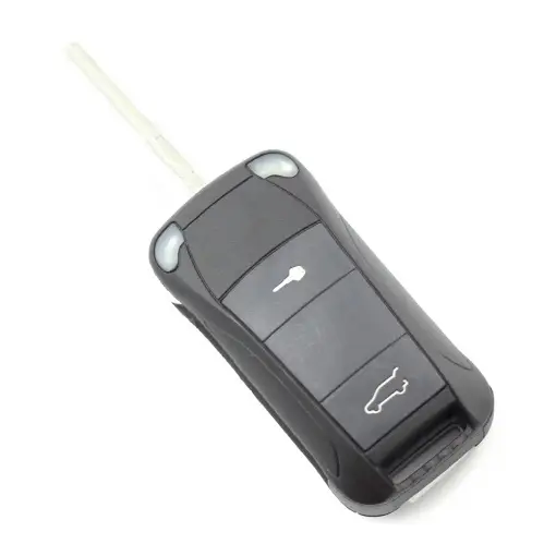 Promoție Porsche Cayenne Carcasa cheie tip briceag, 2 butoane