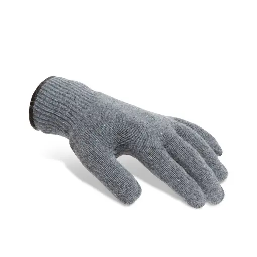 Mănuşi antiglisante din bumbac, cu buline PVC, XL, 12 per. /pachet Ultima șansă
