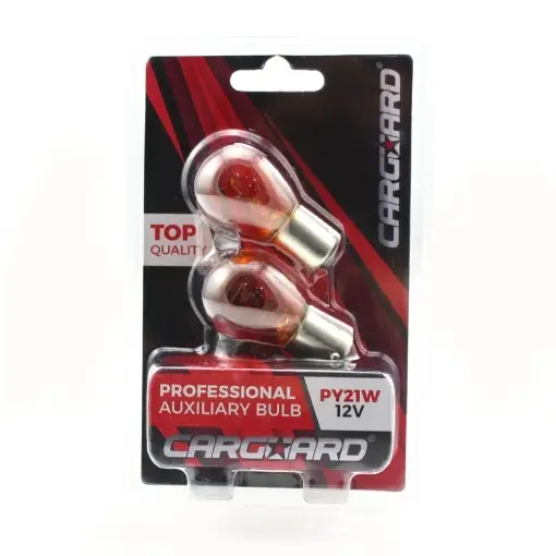 Set de 2 becuri PY21W - portocalii - CARGUARD Reducere de preț