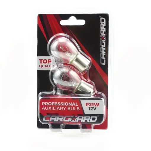 Set de 2 becuri P21W - incolor - CARGUARD Doar azi