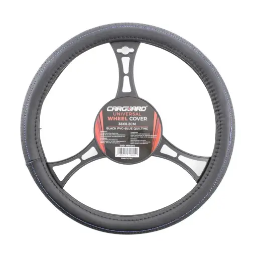 Cumpărături sigure Husă volan auto - negru / albastru PRO - CARGUARD