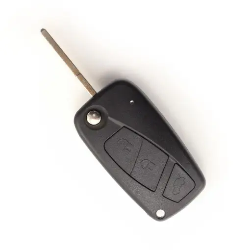 Fiat - Carcasa cheie tip briceag, 3 butoane Ofertă specială