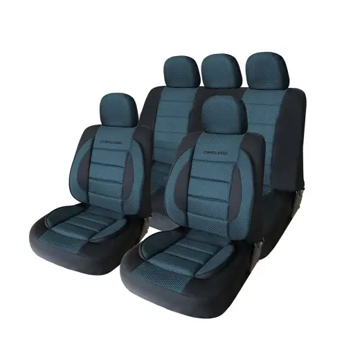 Huse universale premium pentru scaune auto albastru+negru - CARGUARD Ofertă exclusivă