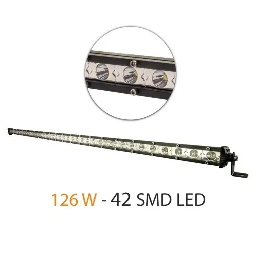 Bară Led Auto Off Road - 126W - 42 SMD LED Carguard Calitate înaltă