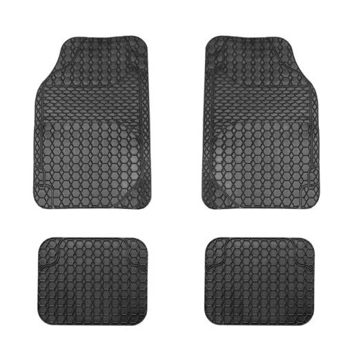 Covorașe auto universale ajustabile Carguard – 68 x 44 cm / 44 x 34 cm PVC – negru Cumpără online