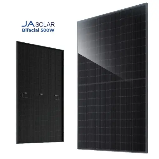 Panou fotovoltaic JA SOLAR Bifacial -Black Frame, 500w Reducere extra