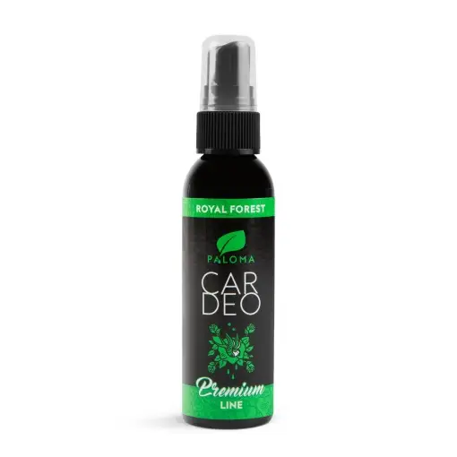 Odorizant auto Paloma Car Deo Spray Premium Royal Forest 65ml Plată sigură