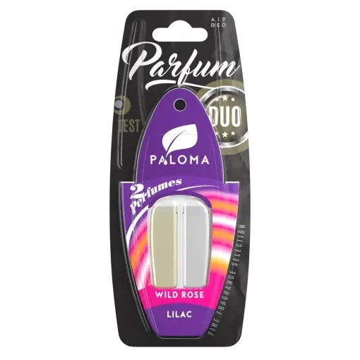 Expediere rapidă Odorizant auto Paloma Parfum DUO Rose/Lily 2x3ml