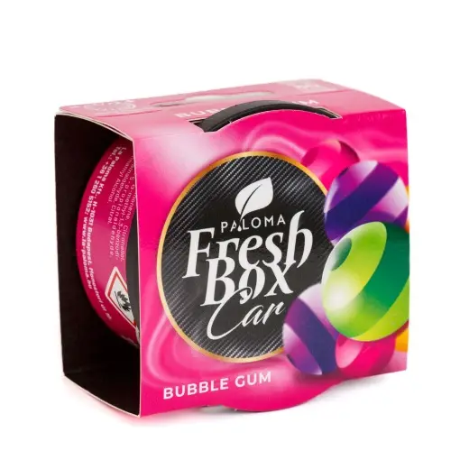 Ofertă limitată Odorizant auto Paloma Fresh Box Bubble Gum 25g