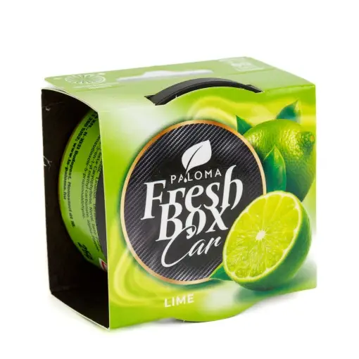 Retur ușor Odorizant auto Paloma Fresh Box Lime 25g