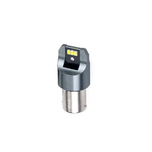 Bec auto o faza BA15S P21W T.V. 6SMD 3020 12V CANBUS nonpolar 330 lumen Cod: SPT06-1156-W Premium
