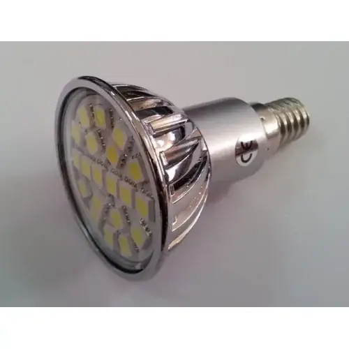 Comandă acum Bec cu 20 leduri SMD dulie E14
