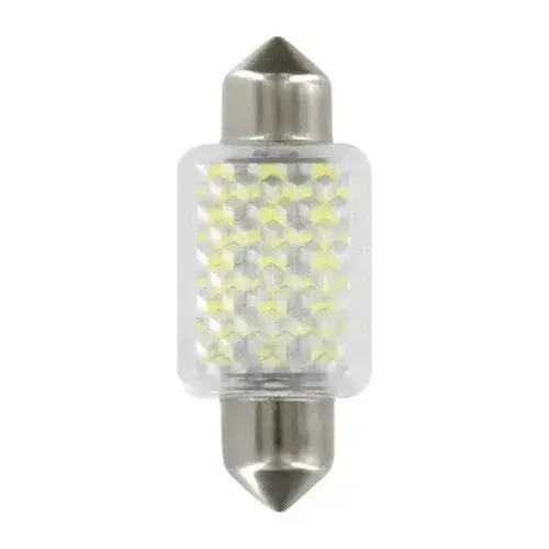 Bec cu LED sofit 27 SMD cu lentila 3D 11×39 ( set 2 buc ) 12V Cod:85318 Reduceri
