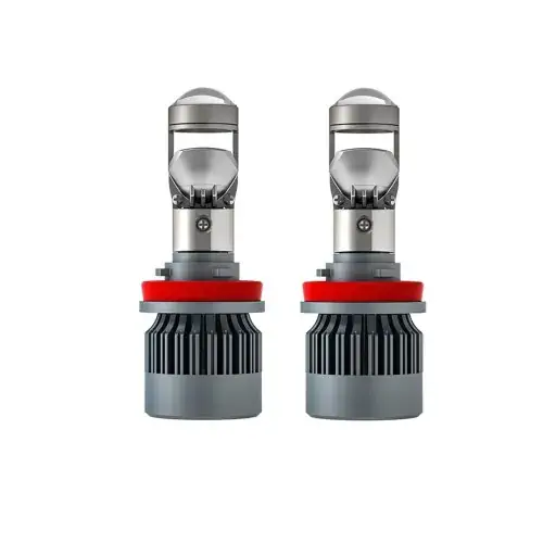 Bec LED auto H11 3800lm 6000K alb rece Canbus set 2 bucati Cod: NL19PRO-H11 Retur gratuit