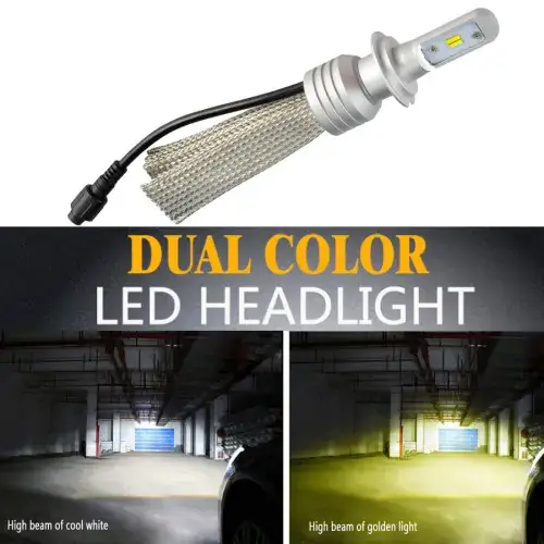 Bec LED L11 culoare duala HB3 – 9005 Premium