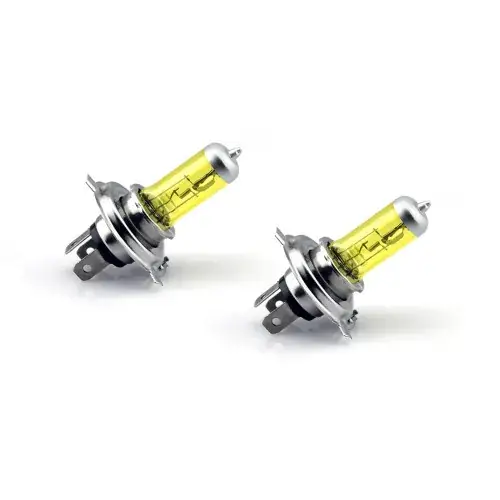 Set 2 becurihalogen H4 P43 12V 55W Galben ART Cumpărături sigure