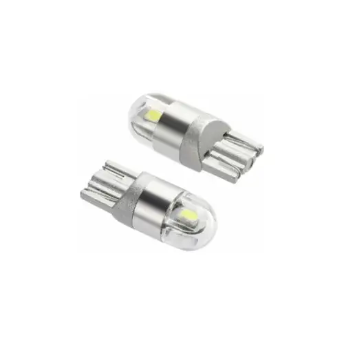 Set 2 becuri LED T10 2 SMD 3030 Canbus Alb 24V Cod: HL Popular
