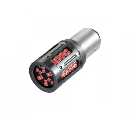 Set 2 becuri o faza T.N. BAU15S 84SMD Canbus 12V-24V nonpolar luminarosie 1000 lumen25W Cod: HH004 Popular