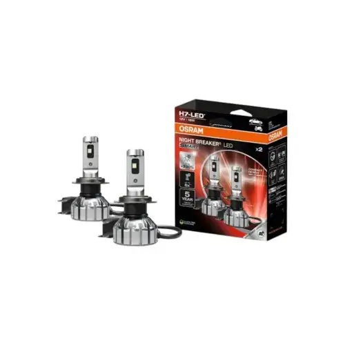 Set 2 becuri Osram Night Breaker LED Smart H7 +330% Omologat RAR 16W 6000K 1550 Lumeni Cod: 64210DWNBSM-2HB Chilipir