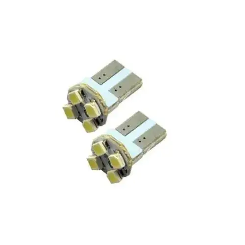Set 2 becuri pozitie T10 4LED SMD lumina alba 12V Cod: 10513W Expediere rapidă