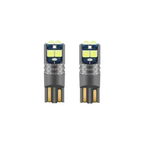 Set 2 becuri T10 6SMD 3030 Canbus 12V 400 lumen lumina albaCod: HH022 Lichidare de stoc