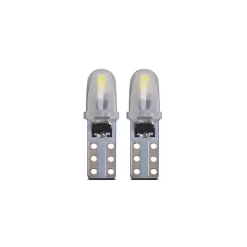Set 2 becuri T5 LED 2SMD 3014 12V CANBUS nonpolar – Alb, Rosu sau Albastru Cod: JSUN31/32/33 Retur ușor