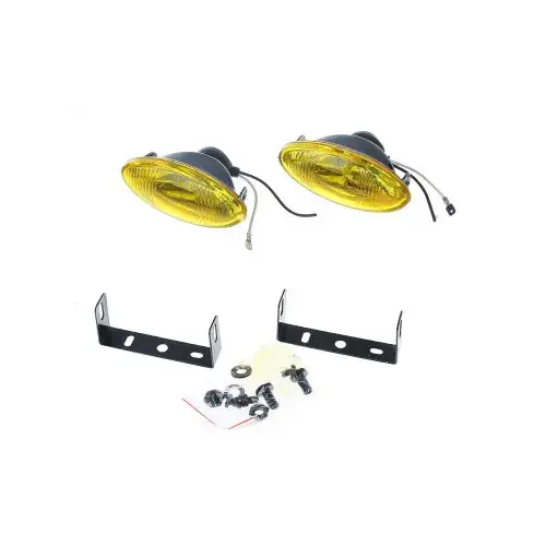 Set 2 proiectoareculoare galbena 12V,55w Cod: 777 Popular