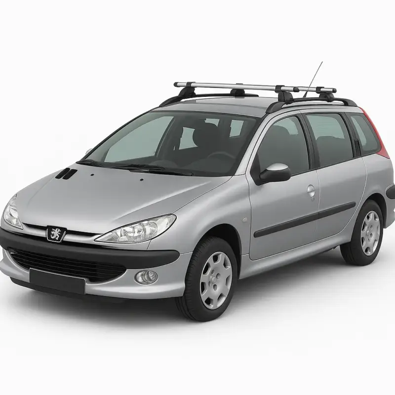 Bare portbagaj cu cheie PEUGEOT 206 1998-2012 Combi / Break / Caravan Cumpărături sigure