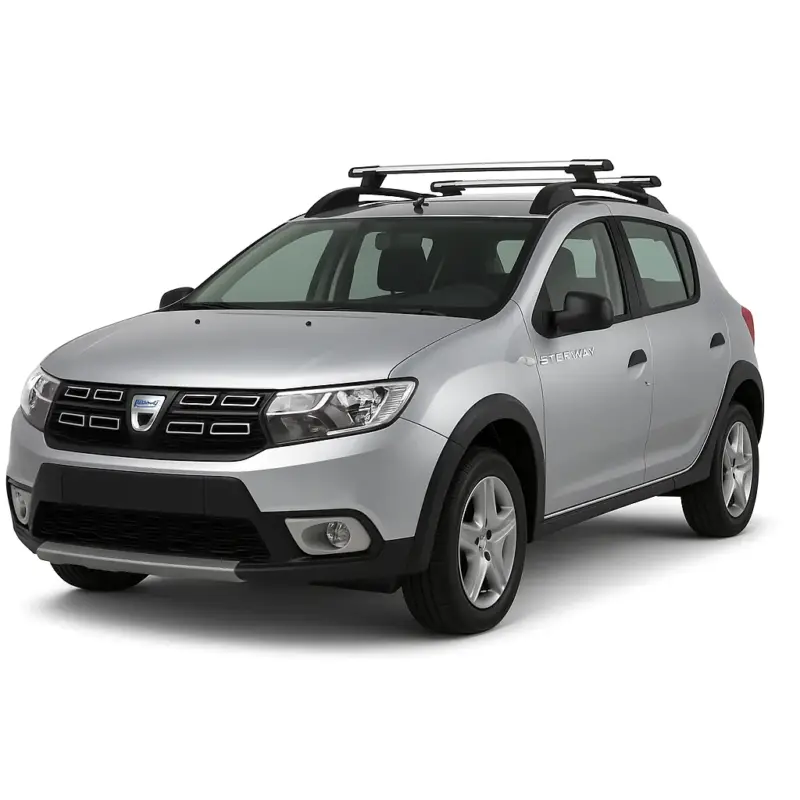 Bare Portbagaj din Aluminiu cu antifurt DACIA Sandero Stepway II 2012-2020 Ofertă limitată
