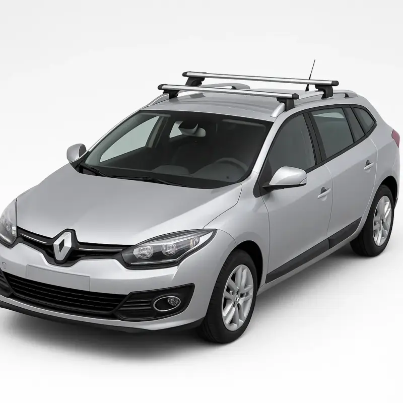 Bare Portbagaj din Aluminiu cu antifurt RENAULT Megane III 2008-2016 Plată sigură
