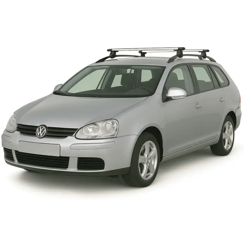 Bare Portbagaj din Aluminiu cu antifurt, VW Golf 5 COMBI 2003-2008 Ofertă specială
