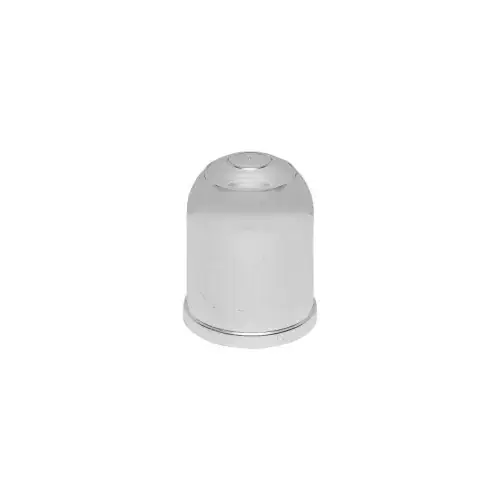 Capac argintiu pentru carlig remorcare cu opritor metalicØ50mm Cod: BK92792 Chilipir