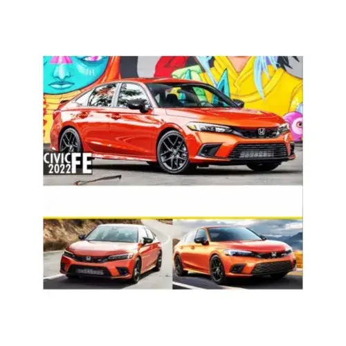 Cel mai vândut Capace oglinda tip BATMAN compatibile Honda Civic FE2022->Cod: BAT10112 / C537-BAT2
