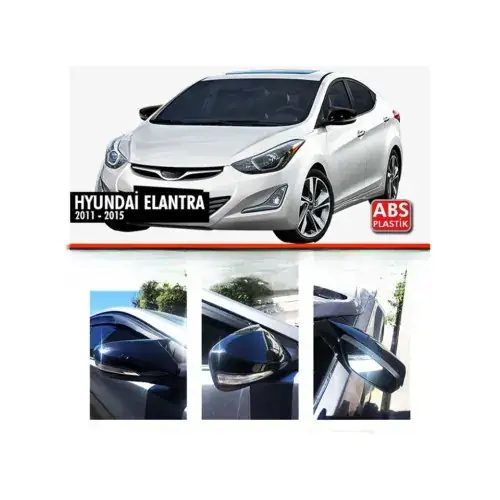 Super ofertă Capace oglinda tip BATMAN compatibile Hyundai Elantra 2011-2015 cu semnalizare in oglinda Cod: BAT10034 / C548-BAT2