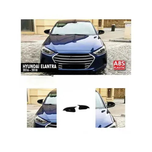 Capace oglinda tip BATMAN compatibile Hyundai Elantra 2016-2018 fara semnalizare in oglinda Cod: BAT10116 / C542-BAT2 Mai ieftin