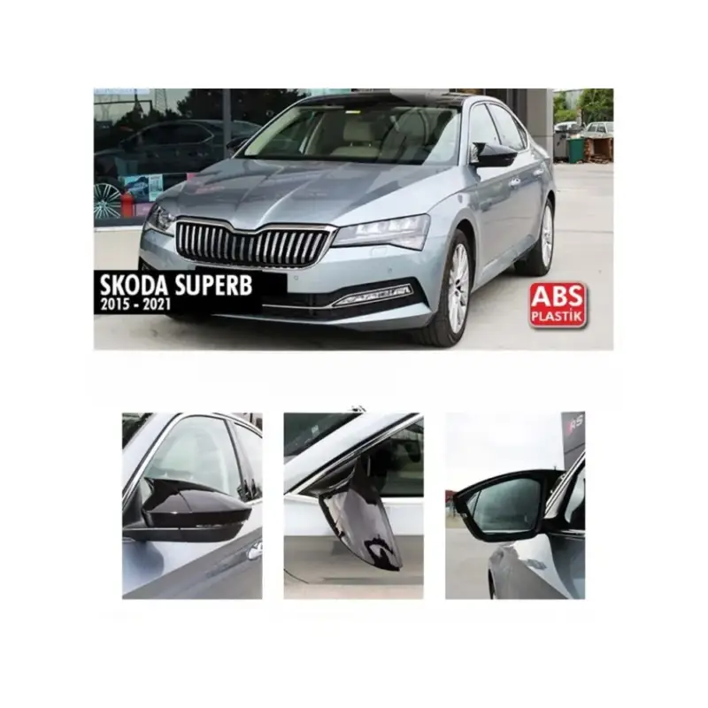 Capace oglinda tip BATMAN compatibile Skoda Superb2015-2021 Cod: BAT10079 / C584-BAT2 Popular