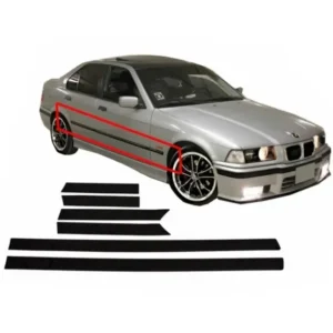 Bandouri laterale BMW E36 Seria 3 Sedan Touring M3 Design 1992-1997 Discount