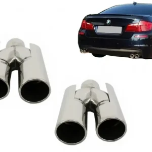 Ornamente evacuare BMW ACS Look din inox 304 pentru E60, E90, F10, F30 Doar azi
