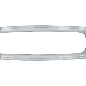 Bare decorative portbagaj longitudinale BMW X6 E71/E72 2008-2015, argintii Ieftin