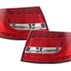 Stopuri LED rosu clar pentru Audi A6 4F Sedan 2004-2008 Retur gratuit