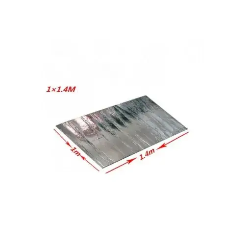 Cel mai vândut Insonorizant aluminiu cu adeziv grosime 30mm 1.4m x 1m Cod: 025-30