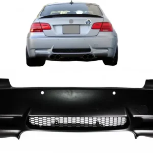 Bara spate BMW Seria 3 E92 E93 2006-2010, design M3, cu difuzor Chilipir
