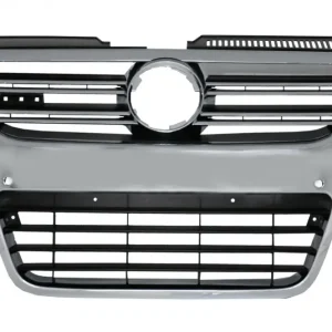 Reducere Grila centrala crom VW Passat 3C R36 2007-2010 cu PDC pentru bara OEM