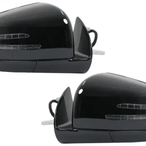 Doar azi Oglinzi complete Mercedes ML W164 / GL X164 Facelift, negru lucios